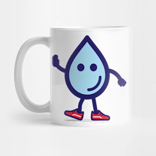 Drop Water Character Mug